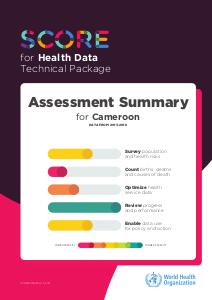 Assessment Summary for Cameroon