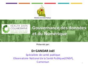 HDC GPM Data & Governance, Cameroon (French)