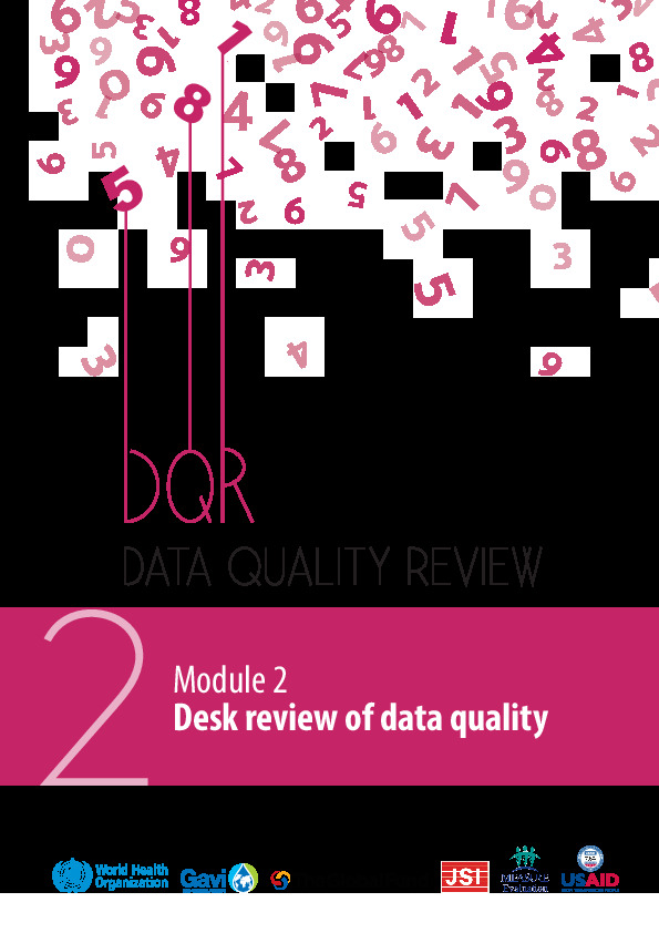 Data Quality Review - Desk review of data quality
