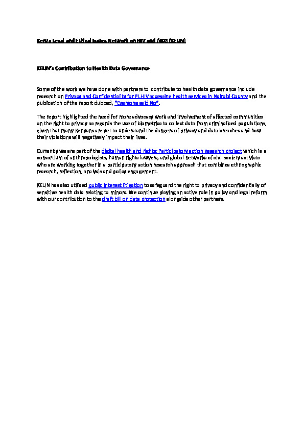 MALECHE_Allan_Summary_KELIN