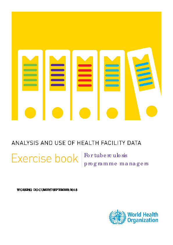 Tuberculosis - Facility Analysis Guidance - Exercise book