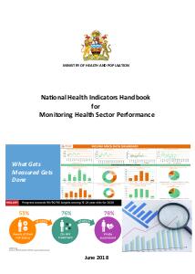 Malawi National Health Indicators Handbook