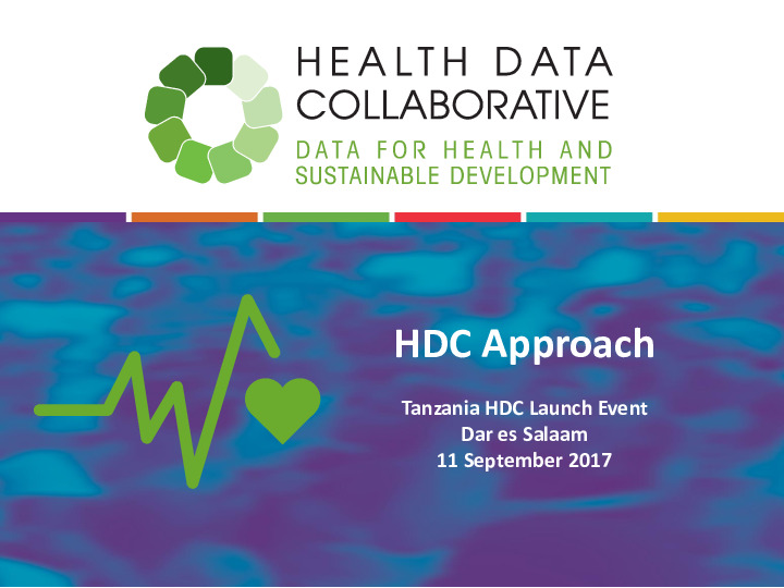 HDC Approach Presentation 11 September 2017