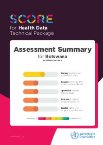 Assessment Summary for Botswana