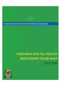 Tanzania Digital Health Investment Road Map