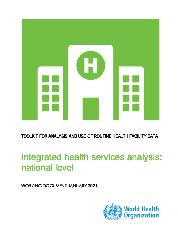 Integrated health services analysis: national level, 2021