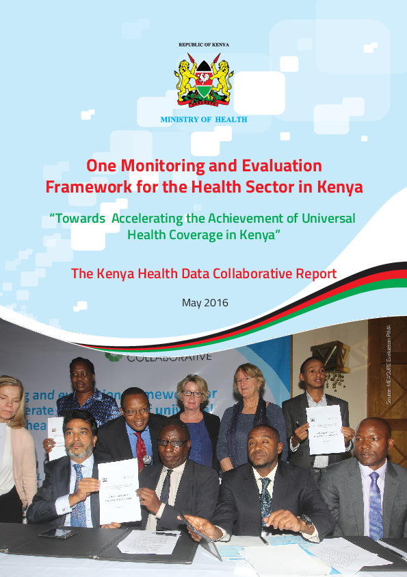 Kenya Health Data Collaborative Conference Report
