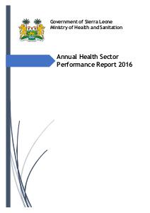 Government of Sierra Leone Ministry of Health and Sanitation
