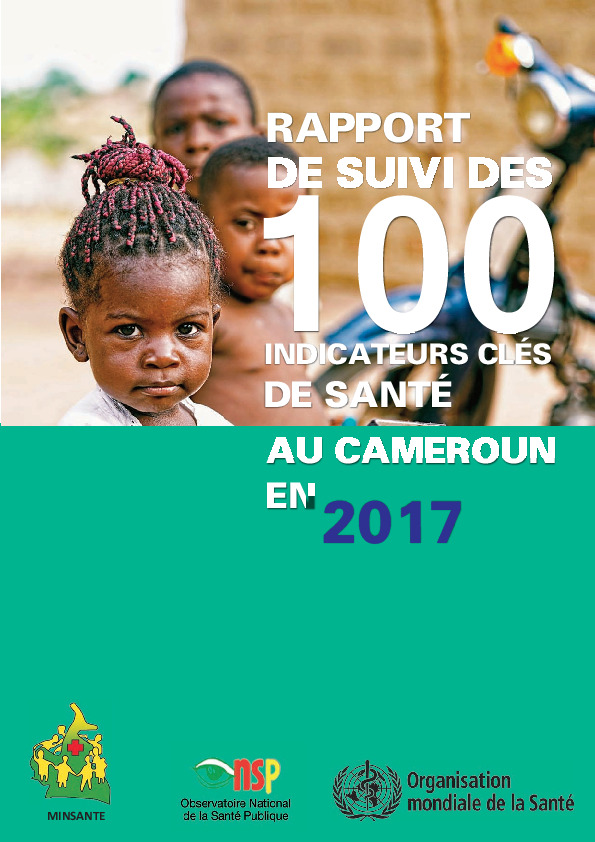 Cameroun Rapport de Suivi des 100 Indicateurs Clés de Santé en 2017