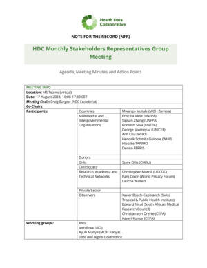HDC SRG August 2023 NfR