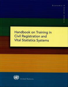 Handbook on Training in CRVS 2002