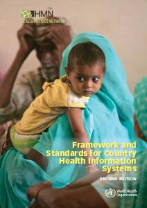 Framework and Standards for Country Health Information Systems
