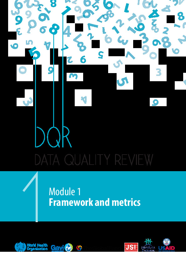 Data Quality Review - Framework and metrics